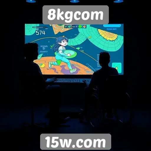 Acessibilidade e interface do usuário no 8kgcom