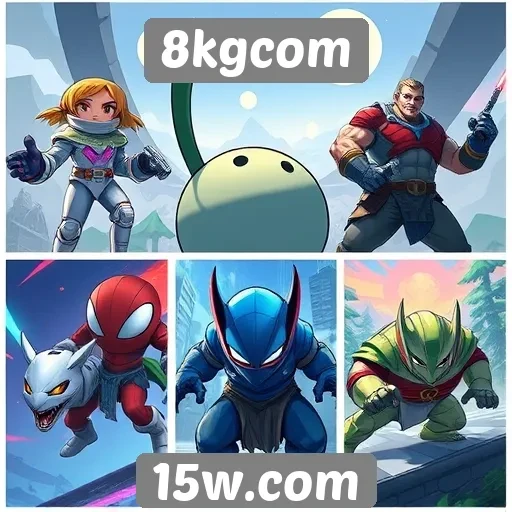 Novos jogos em destaque no 8kgcom